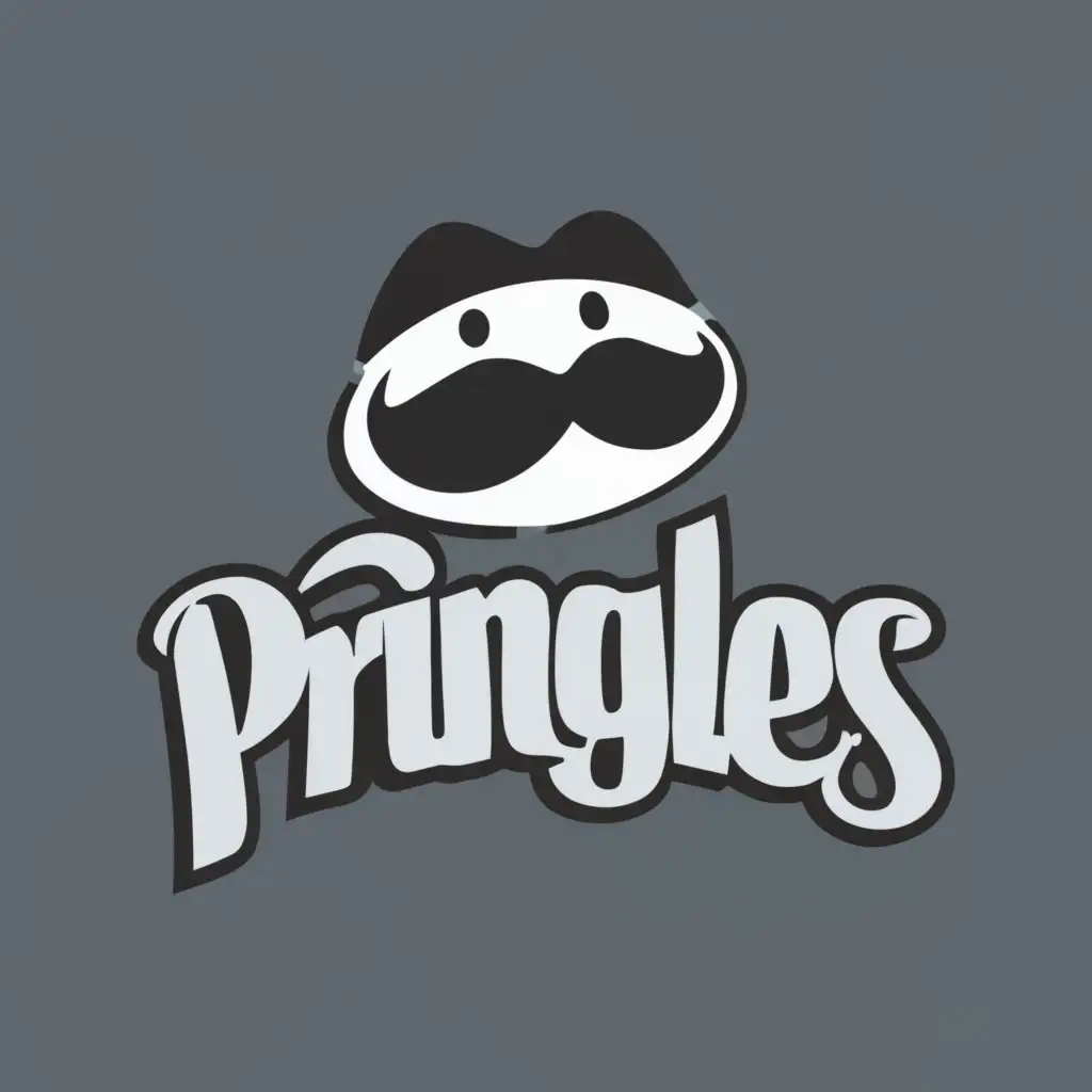 LOGO Design For Pringles Bold Typography and Iconic Chip Symbolism | AI ...