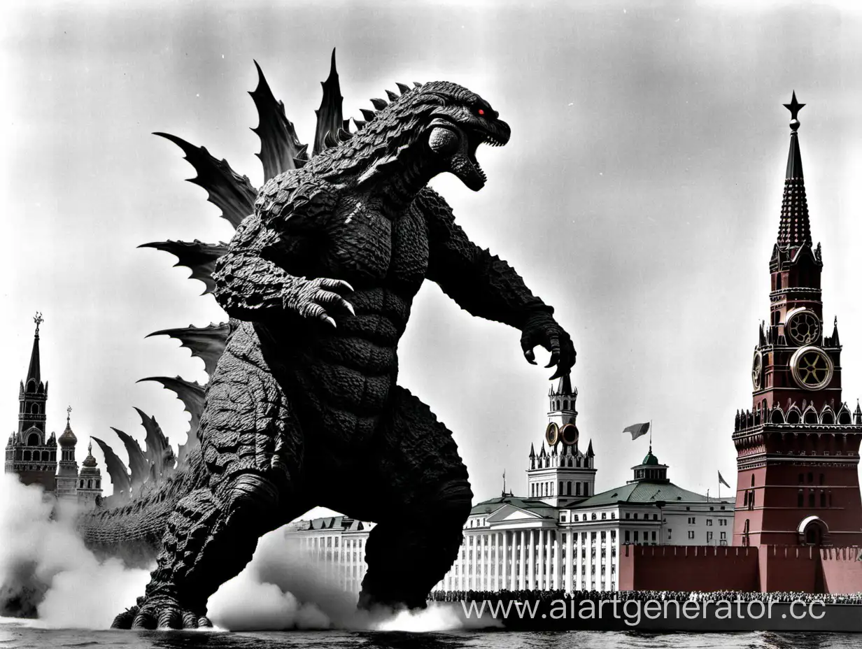 Godzilla-Safeguards-Moscow-Against-Invading-Forces