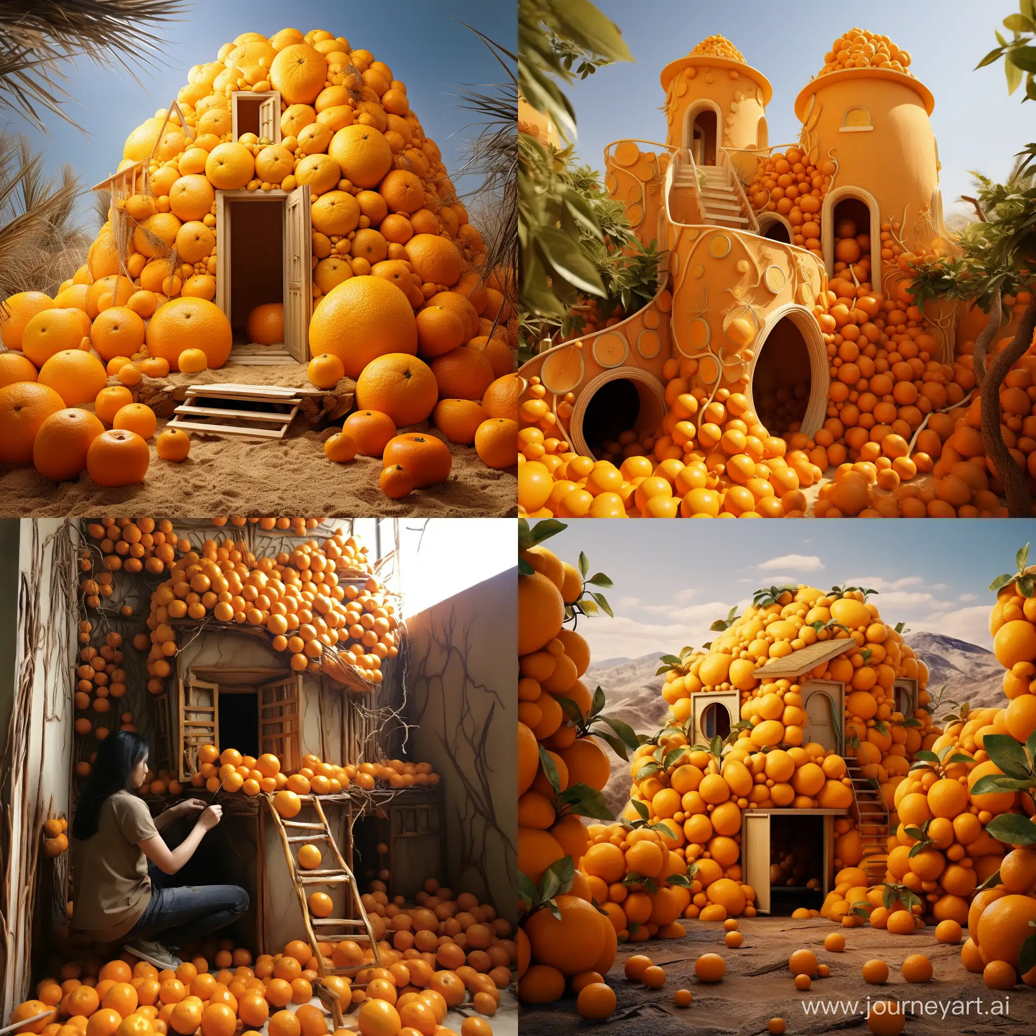 Creative-House-Crafting-with-SkinToned-Oranges