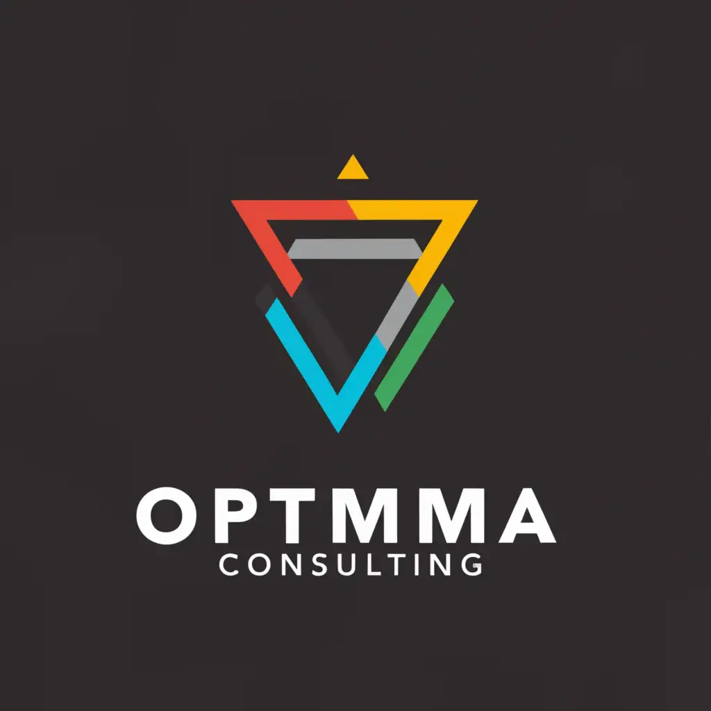 a logo design,with the text "Optima Consulting", main symbol:Delta,Minimalistic,be used in Technology industry,clear background