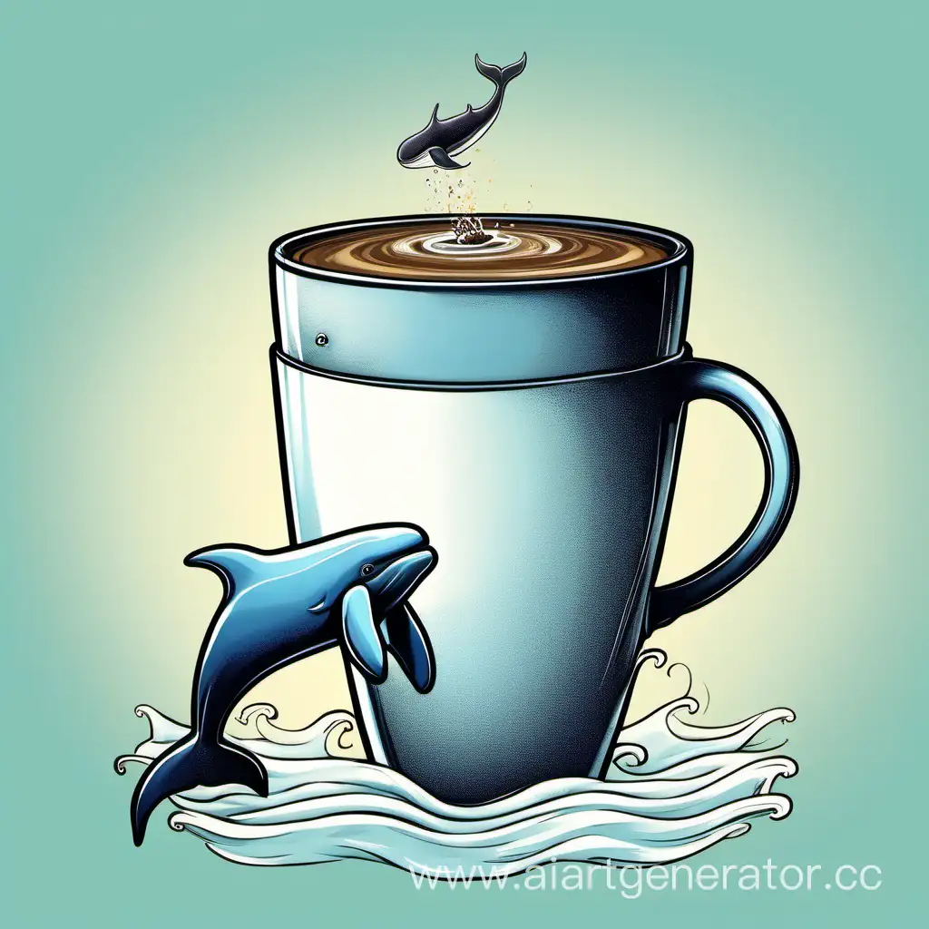 Whale-Enjoying-a-Refreshing-Coffee-Tonic