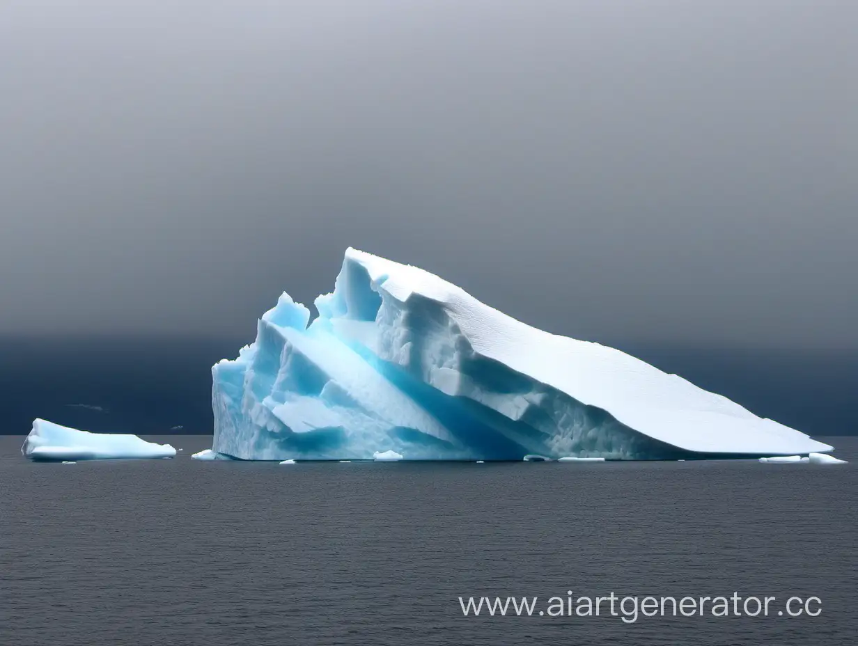 Majestic-Iceberg-Landscape-at-Sunset-Glacial-Beauty-in-Nature