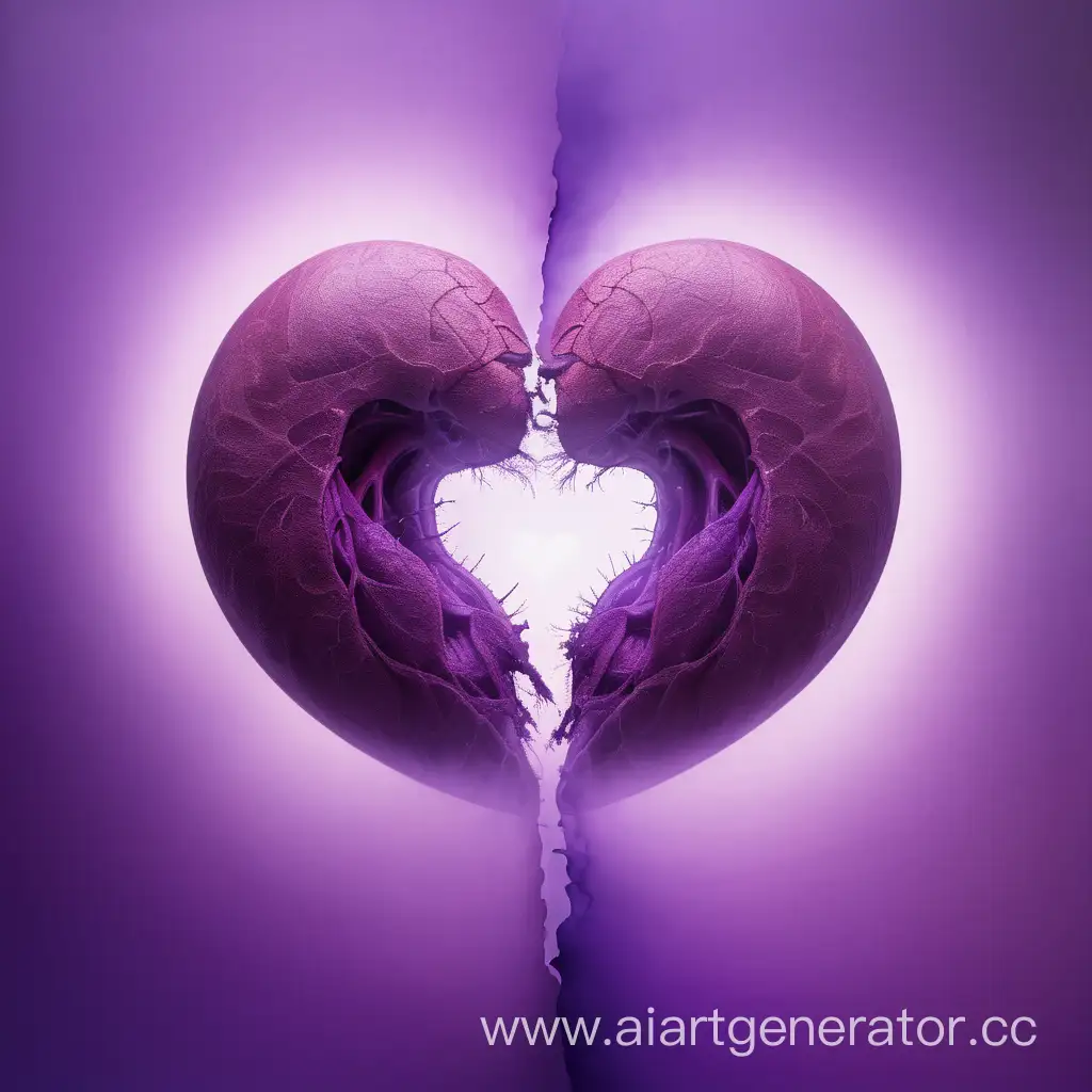 Divided-Heart-in-Misty-Purple-Atmosphere