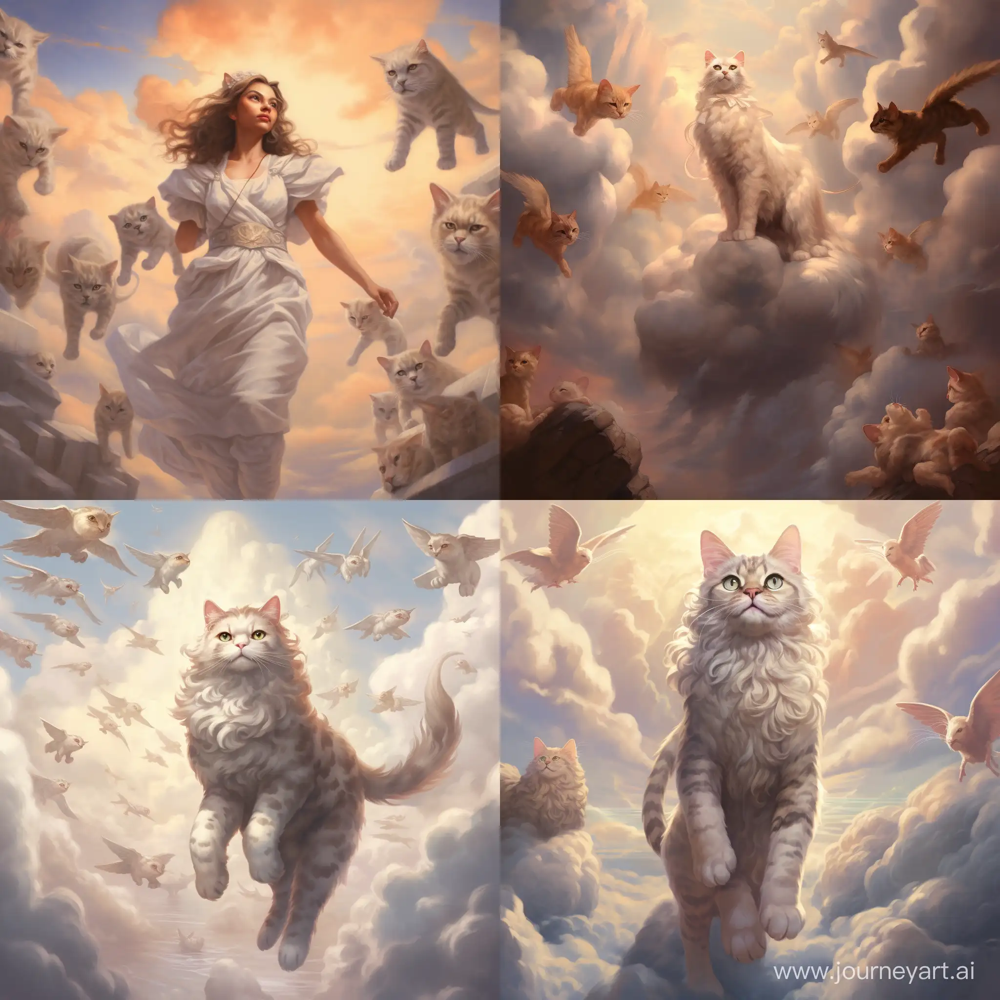 Walking-on-Clouds-with-Giant-Angelic-Cats