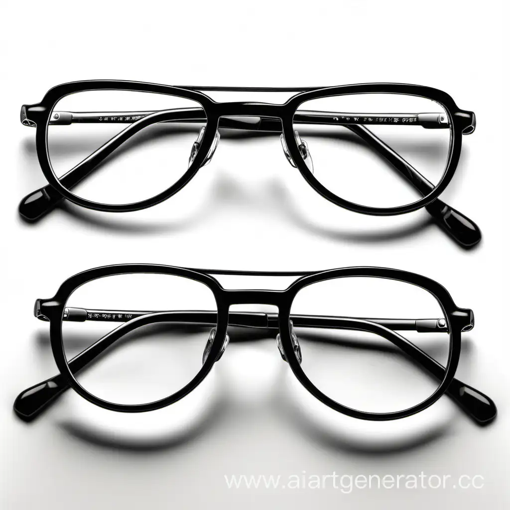 Elegant-Eyewear-Collection-on-Clean-White-Background