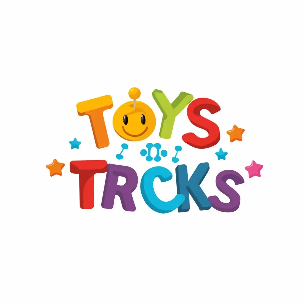 LOGO-Design-for-Toys-n-Tricks-Joyful-Icon-for-Games-and-Toys-on-Clear-Background