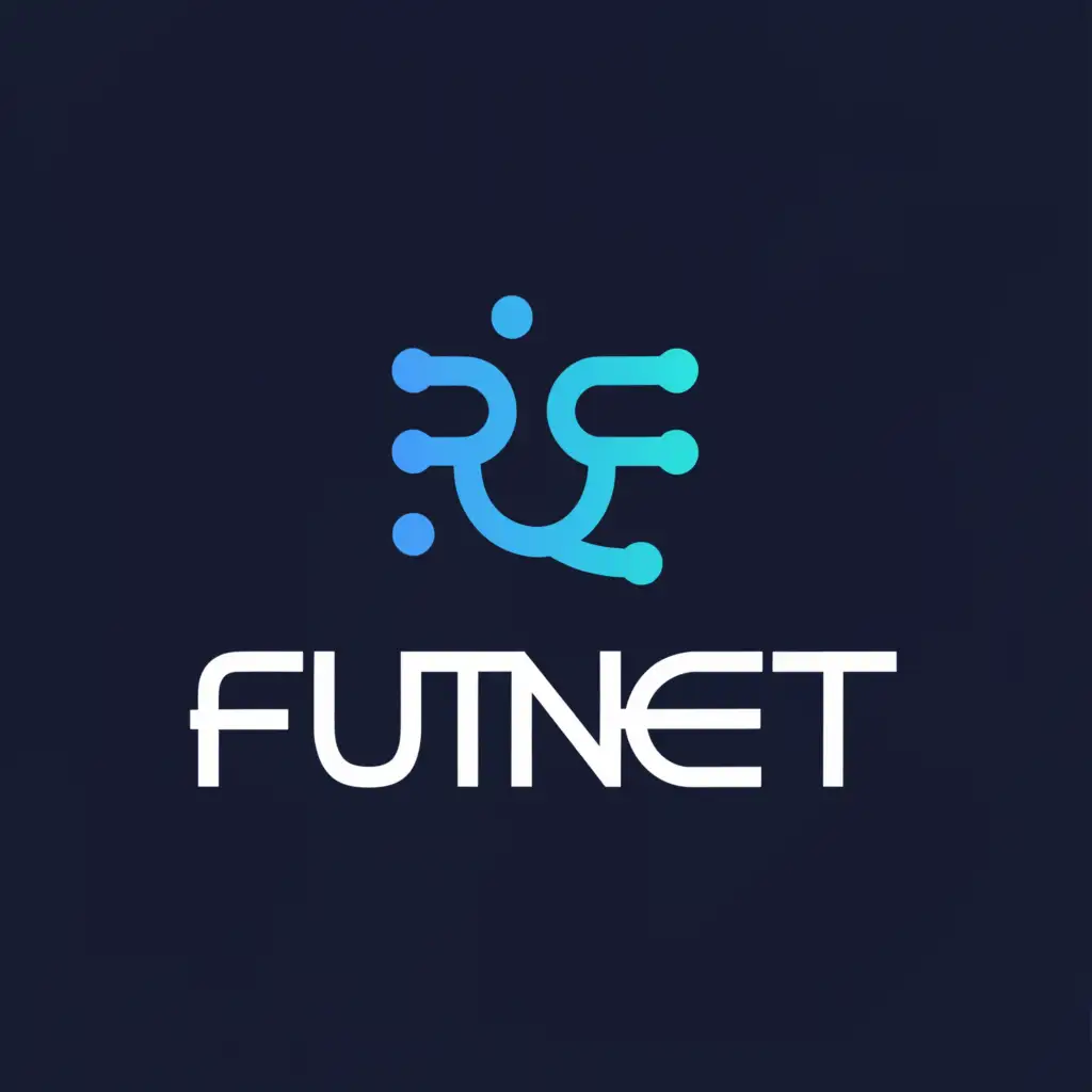 a logo design,with the text "FutNet", main symbol:Technologies,Moderate,be used in Technology industry,clear background