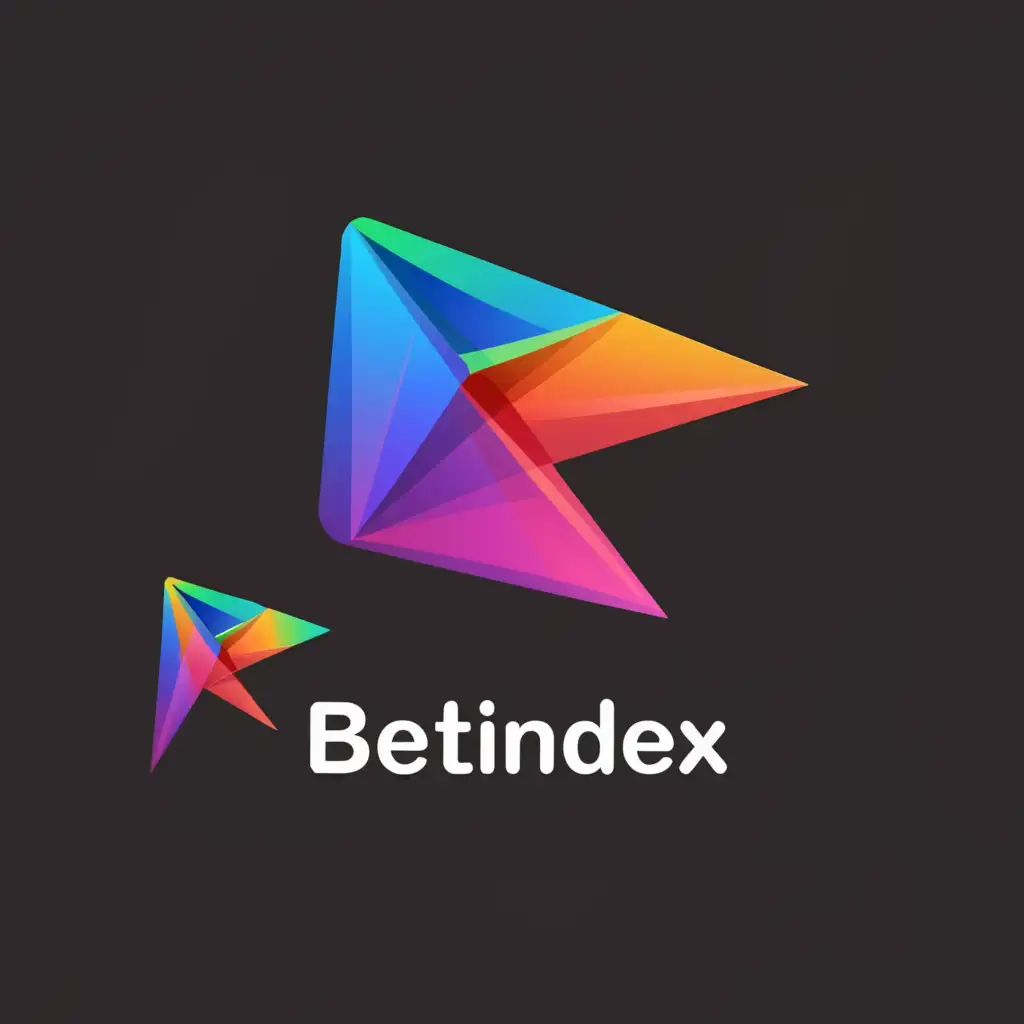 a logo design,with the text 'Betindex', main symbol:3d pointer,Minimalistic,be used in Entertainment industry,clear background