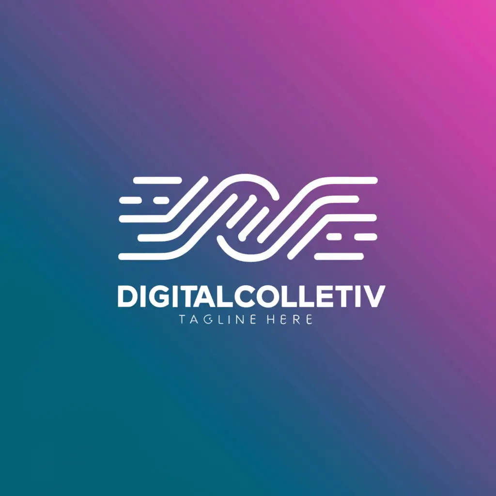 a logo design,with the text "Digital Collectiv", main symbol:A digital agency for marketing. It selects digital marketers for clients and projects.,Moderate,be used in Travel industry,clear background