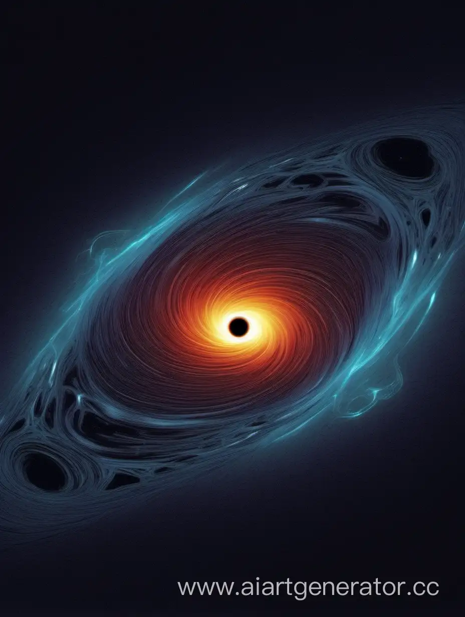 Fascinating-Supermassive-Black-Hole-Phone-Wallpaper