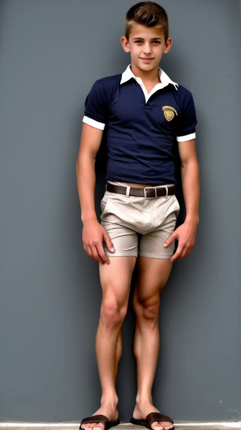 Young Man in Revealing Shorts and Shirt MUSE AI