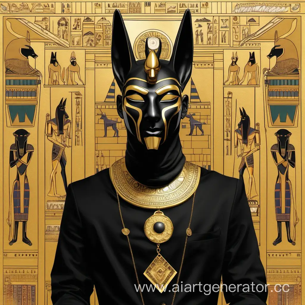 Young-Man-in-Anubis-Mask-Stylish-Black-and-Gold-Costume