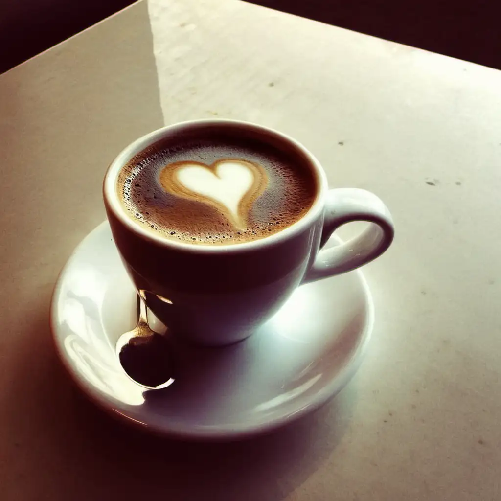 Cozy Morning Ritual Enjoying a Fresh Cup of Coffee