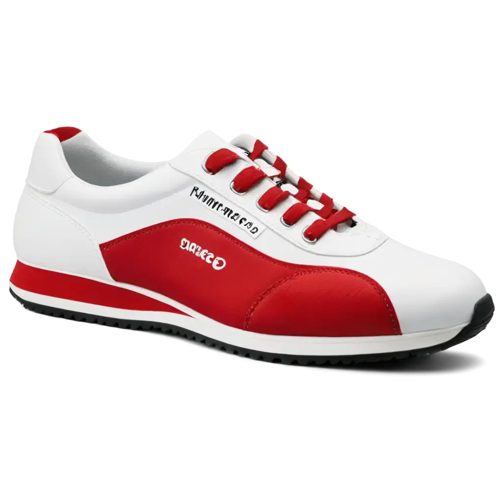 Red-and-White-Men-Shoe-PNG-Image-HighQuality-Footwear-Illustration