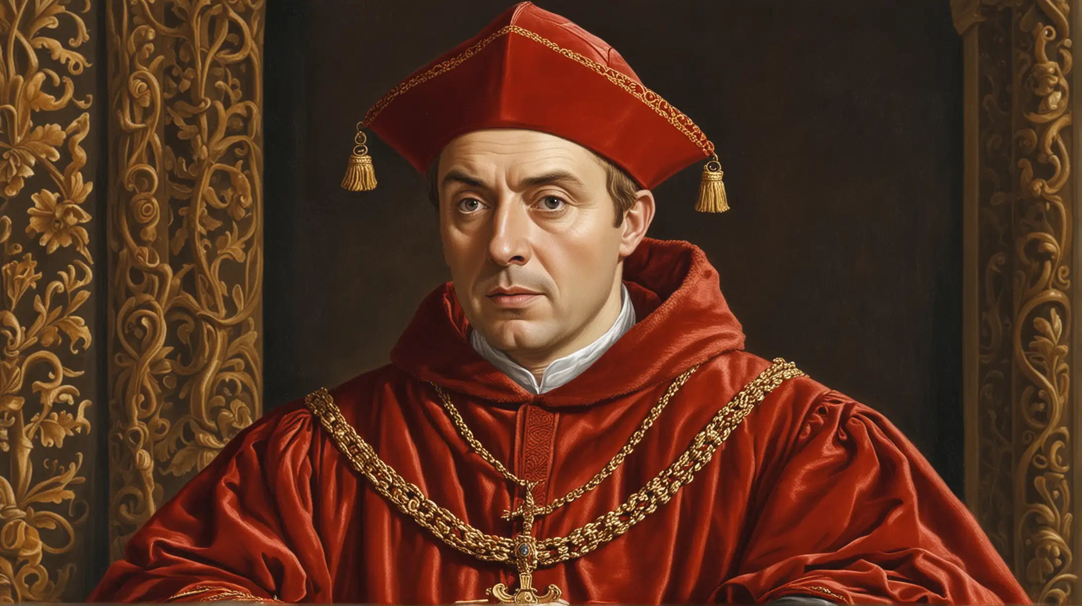 Thomas Wolsey: Thomas Wolsey: Como Cardenal y Canciller de Inglaterra, Wolsey fue uno de los principales asesores de Enrique VIII en asuntos políticos y religiosos. Fue instrumental en los primeros intentos de Enrique de obtener la anulación de su matrimonio con Catalina, utilizando su influencia para negociar con el Papa Clemente VII en Roma