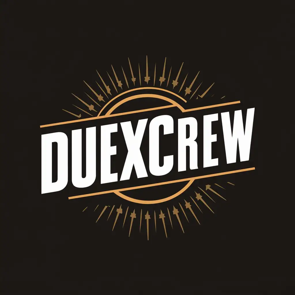 LOGO-Design-For-DANCE-DUExCREW-Typography-for-Events-Industry