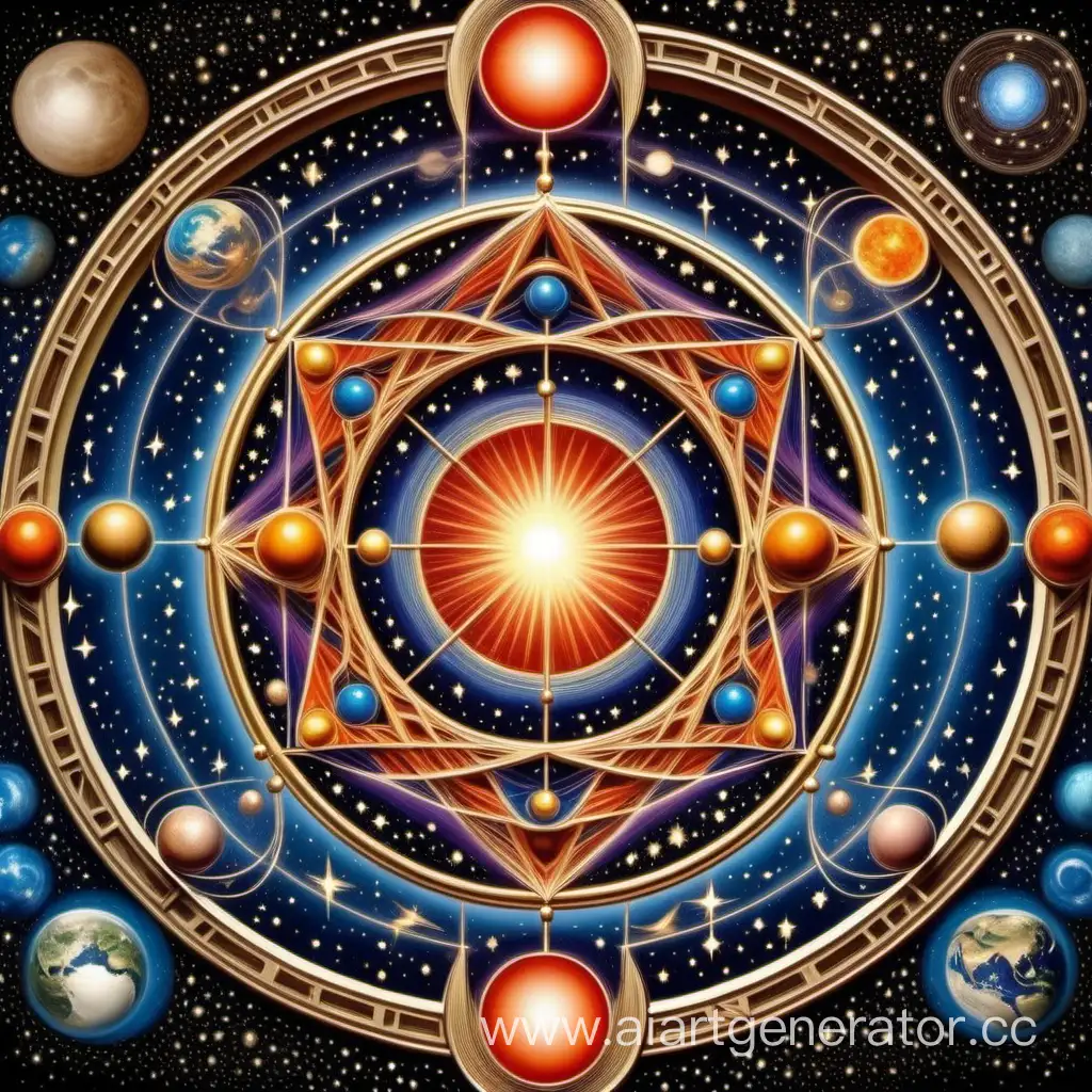 Universal fate, cosmic justice, symmetry, harmony, beauty