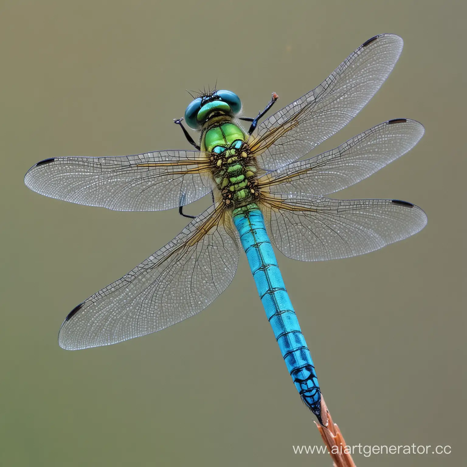Turquoise-Dragonflies-with-GlassLike-Wings