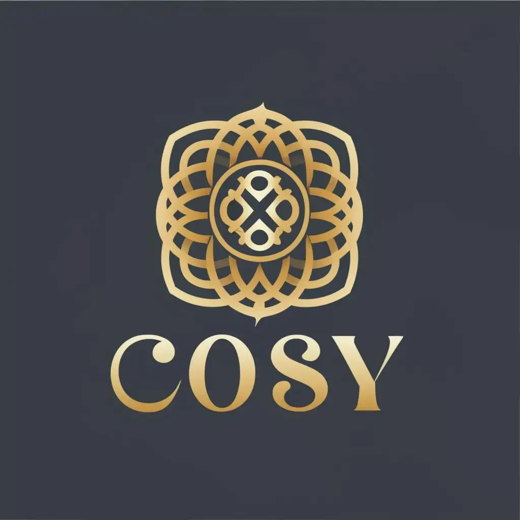 logo, Reiki Master Interior Designer, with the text "Cosy", typography, be used in Real Estate industry