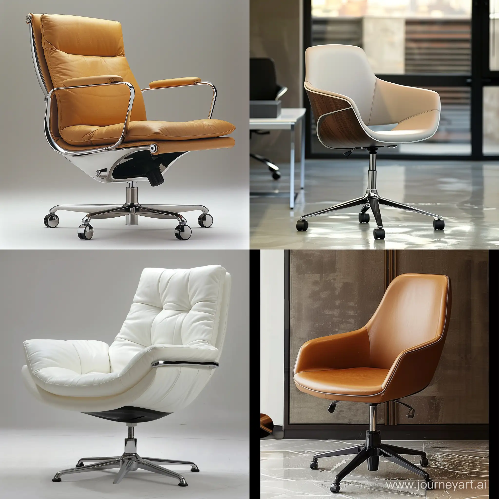 Modern-Style-Office-Chairs-in-Sleek-Setting