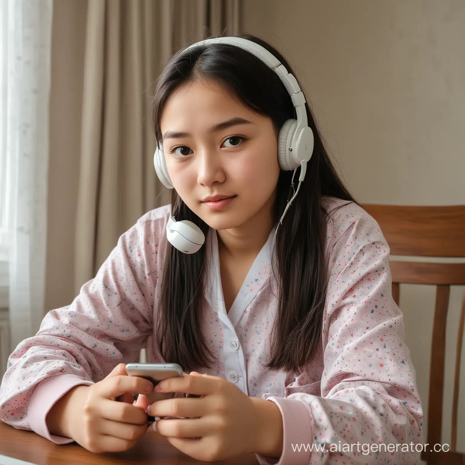 TatarKorean-Teenage-Gamer-Enjoying-Mobile-Gaming-at-Home