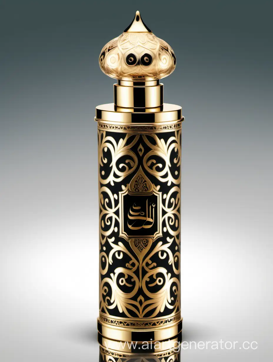 Exquisite-Luxury-Perfume-with-Arabic-Calligraphic-Ornamental-Double-Height-Cap