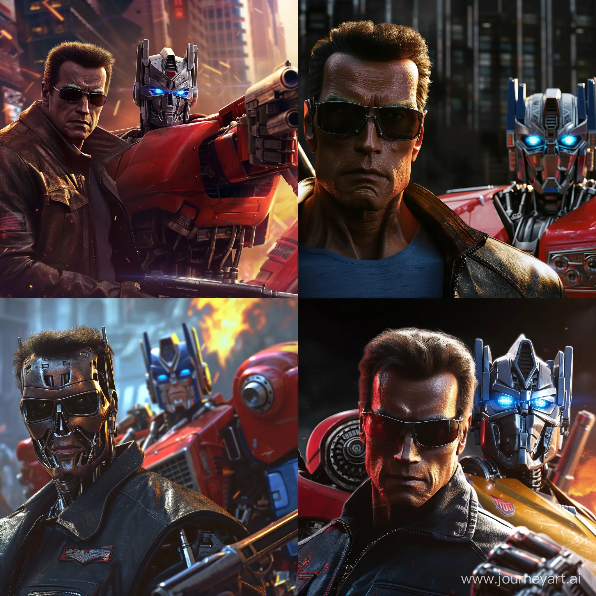 Epic-Showdown-Terminator-vs-Optimus-Prime-in-Stunning-4K-HighResolution-Detail