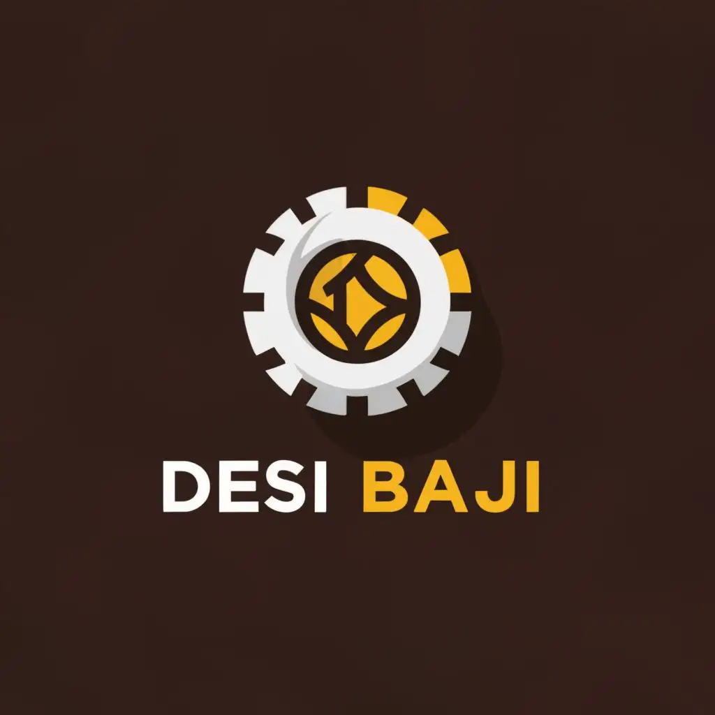 a logo design,with the text "Desi Baji", main symbol:casino,Moderate,be used in Finance industry,clear background