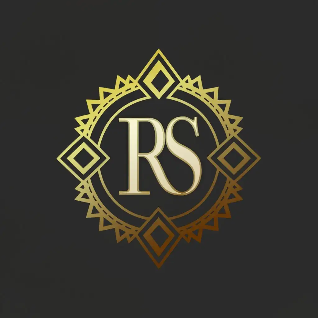 a logo design,with the text "Create logo with "RS" as the text", main symbol:Jewelry and watches,Moderate,clear background