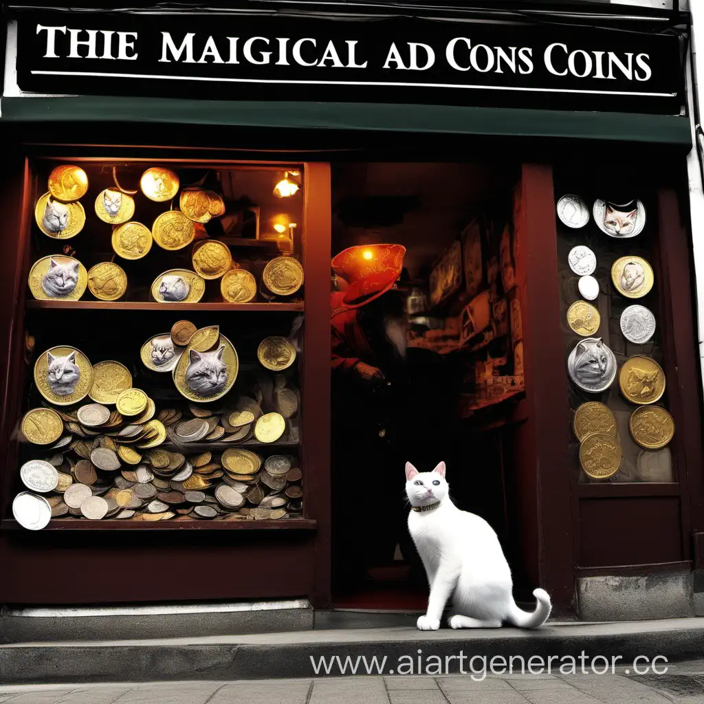 Magical-Cats-and-Coins-Grandfather-Owner-Outside-the-Shop