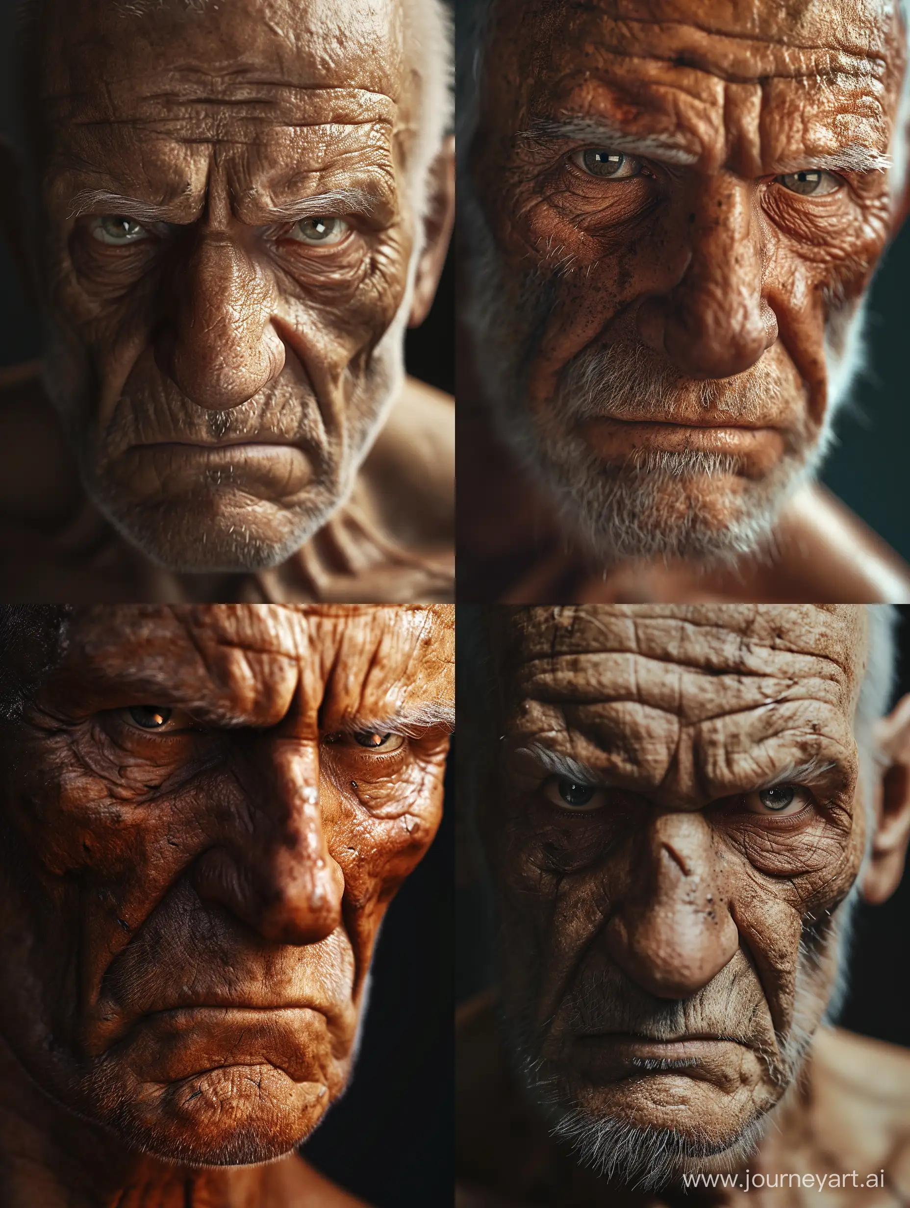 Hyperdetailed-Cinematic-Portrait-of-Muscular-Old-Man