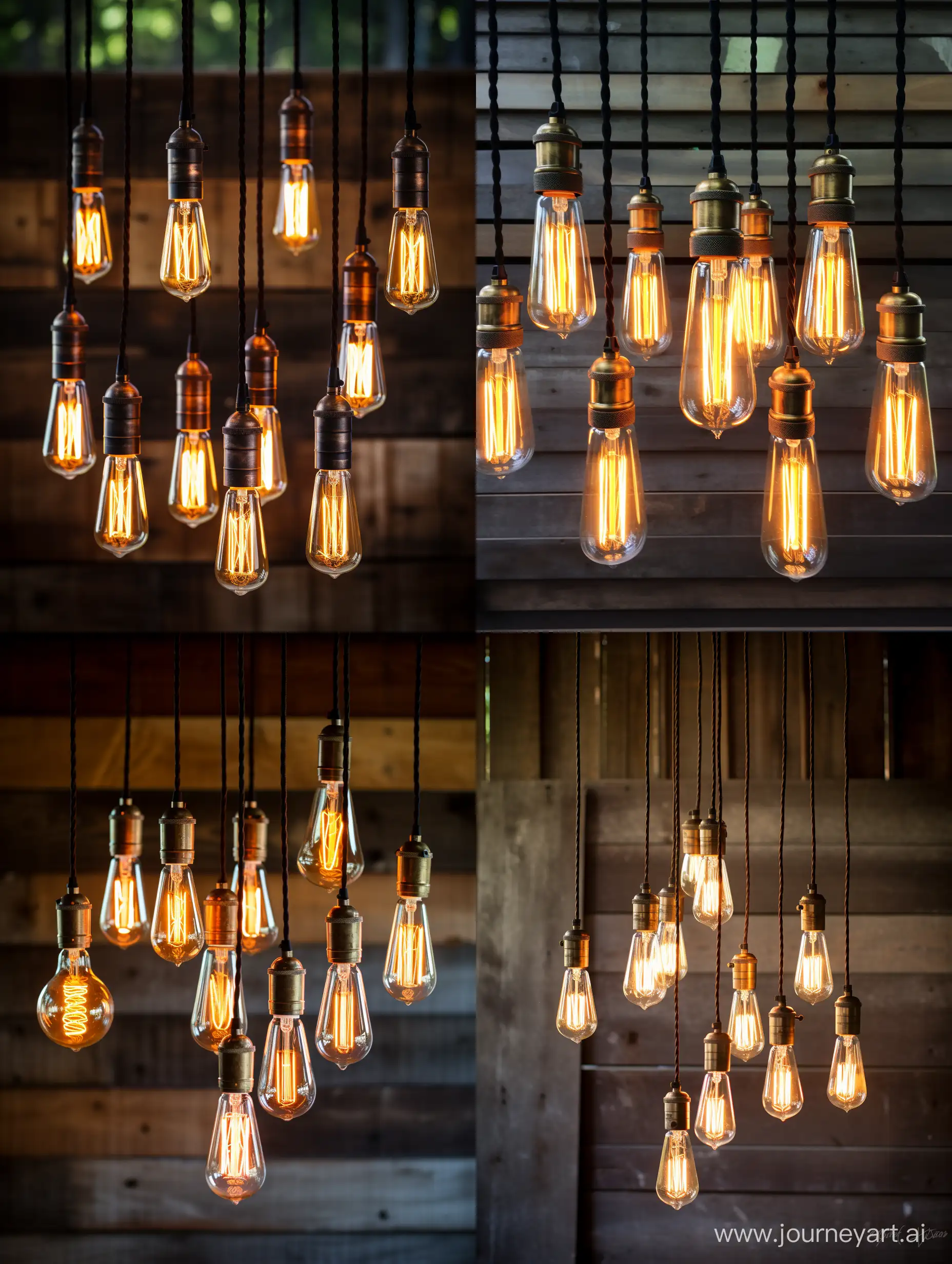 Warm-Glow-of-Edison-Bulbs-Illuminating-a-Cozy-Setting