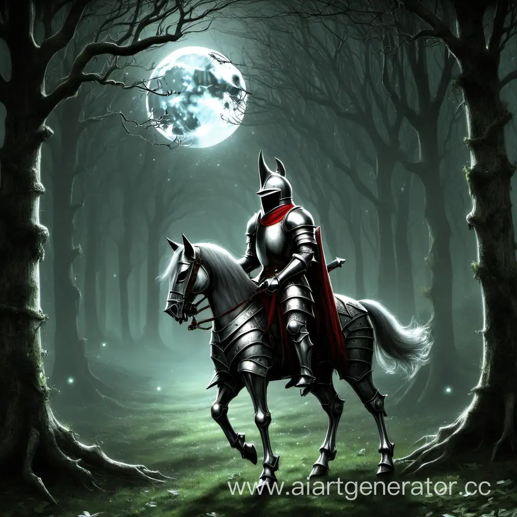 Moonlit-Glade-Encounter-with-a-Noble-Knight