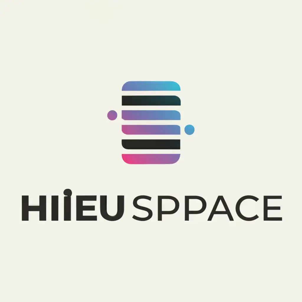 a logo design,with the text "Hieu Space", main symbol:HS,Moderate,be used in Technology industry,clear background