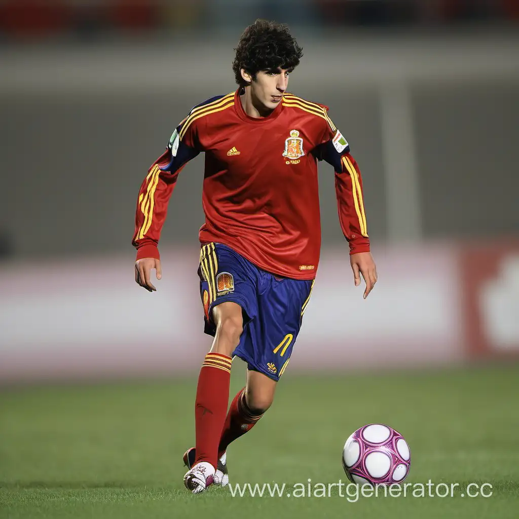 Young-Spanish-Footballer-Javi-Castillo-with-MediumLength-Hair