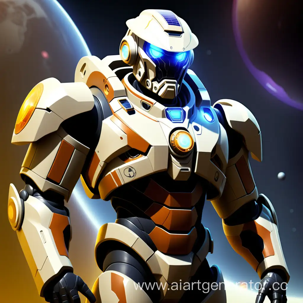 space armor, futuristic, character design, solar titan, destiny 2