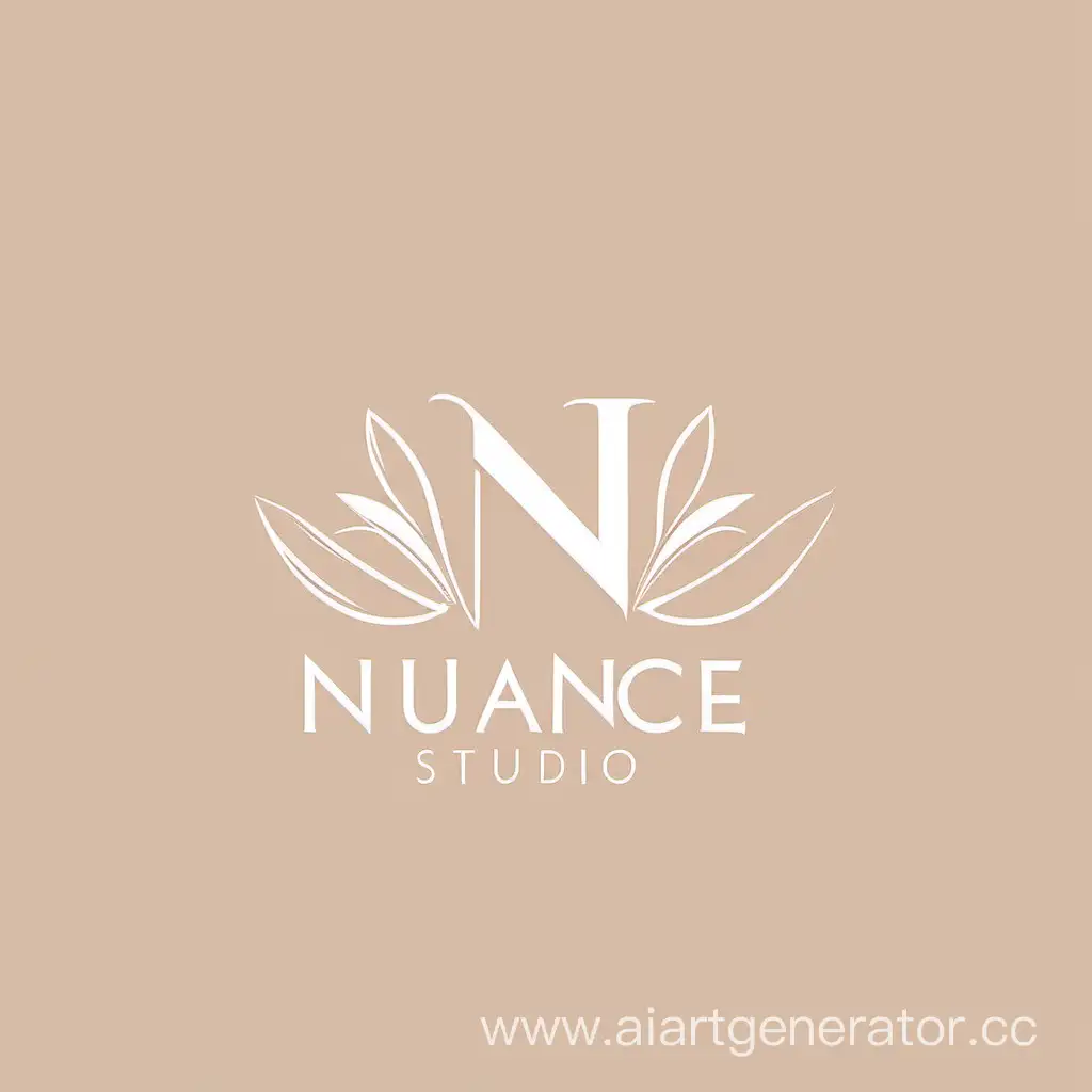 сгенерируй логотип для студии красоты с названием NUANCE