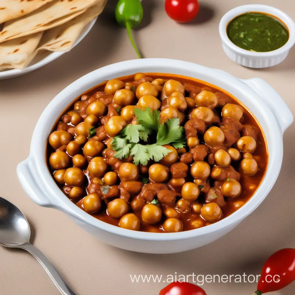 Delicious Chole Dish