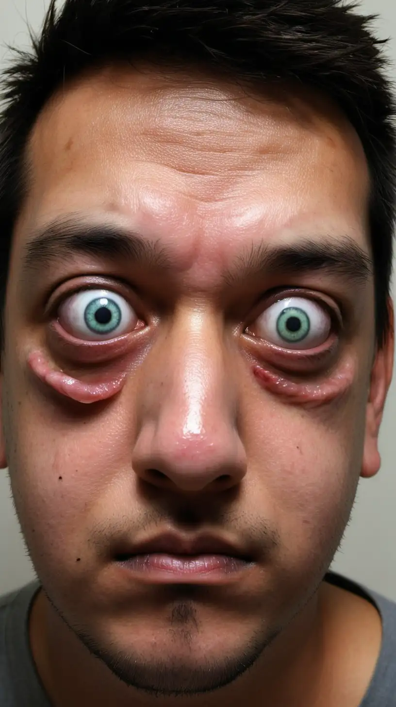 Man with Prominent Under Eye Bags Natural Remedies and Lifestyle Tips