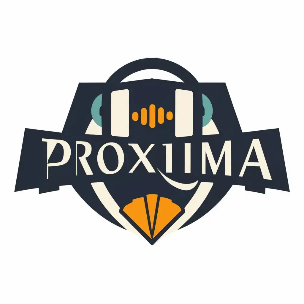logo, Music, with the text "Proxima", typography, be used in Entertainment industry