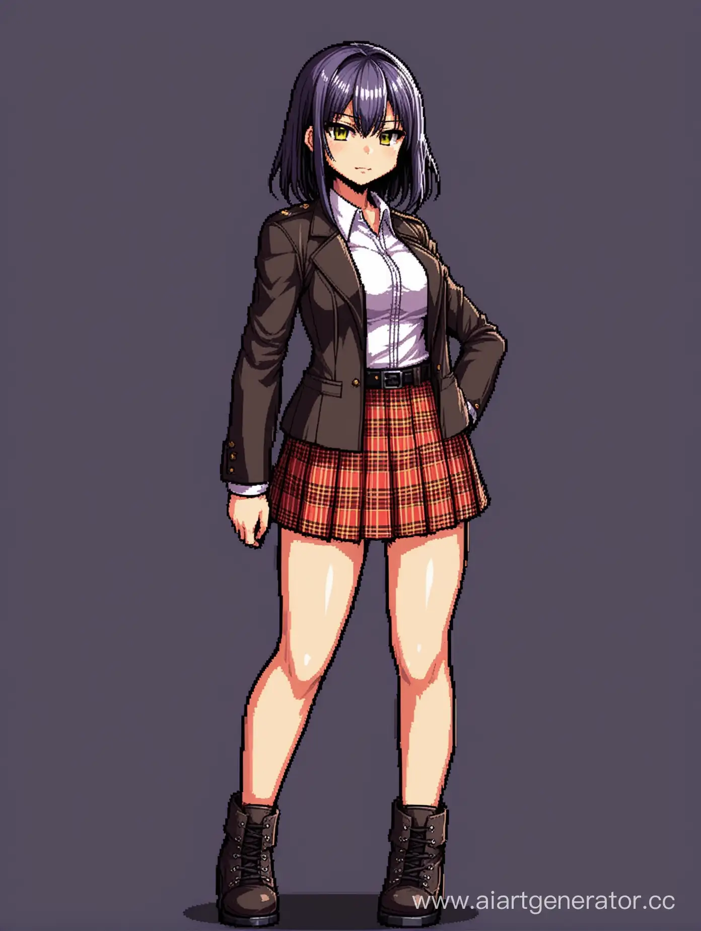 Ultrakill-Game-Character-Sprite-Heroine-in-Skirt-for-Visual-Novel