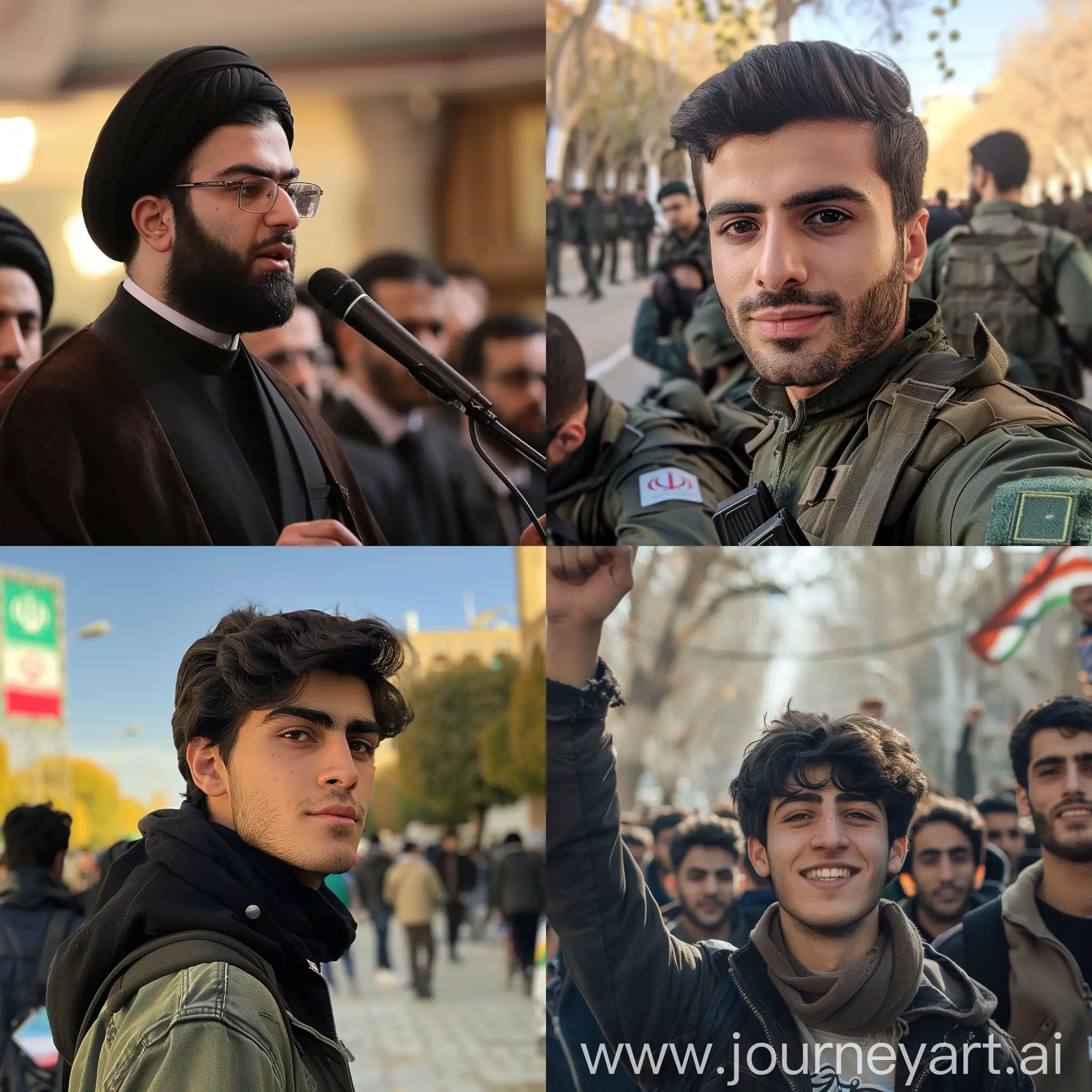 Holy، elite young men that improve iran to best situation