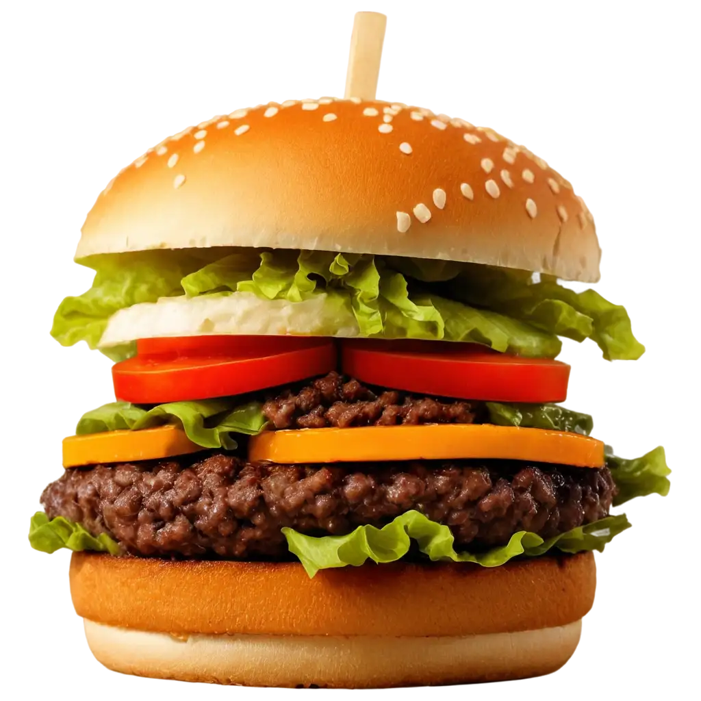 Delicious-PNG-Burger-CravingWorthy-Visual-Treat-for-Food-Enthusiasts