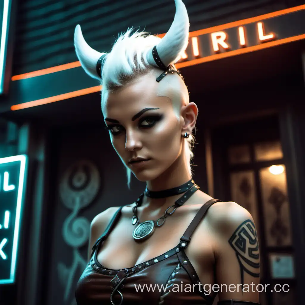Gothic-Viking-Beauty-with-Neon-Glow-Gemirill-Enchantment