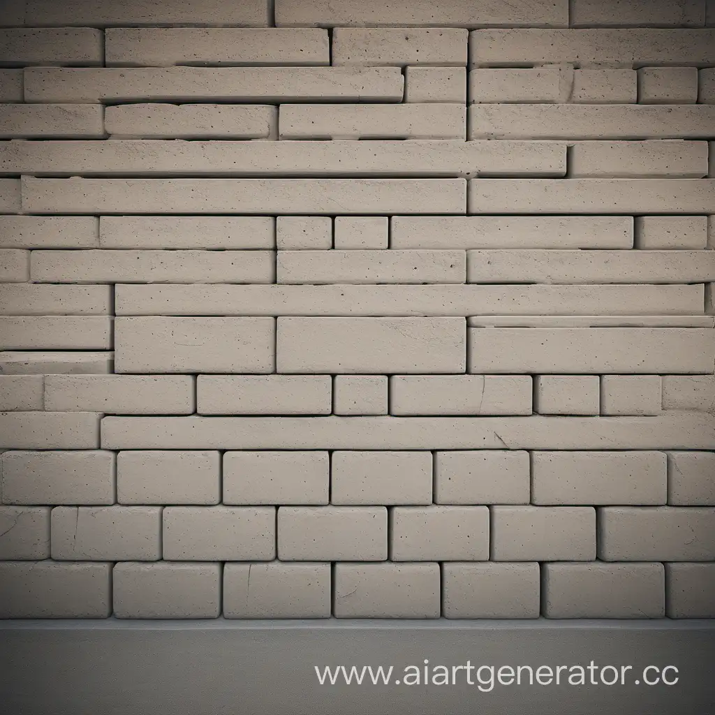 building's concrete brick foundation