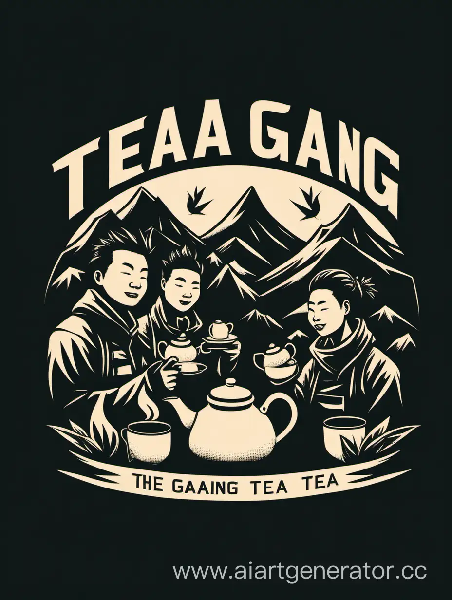 Tea-Gang-Minimalist-Chinese-Tea-Logo-with-Punk-Rock-Flair