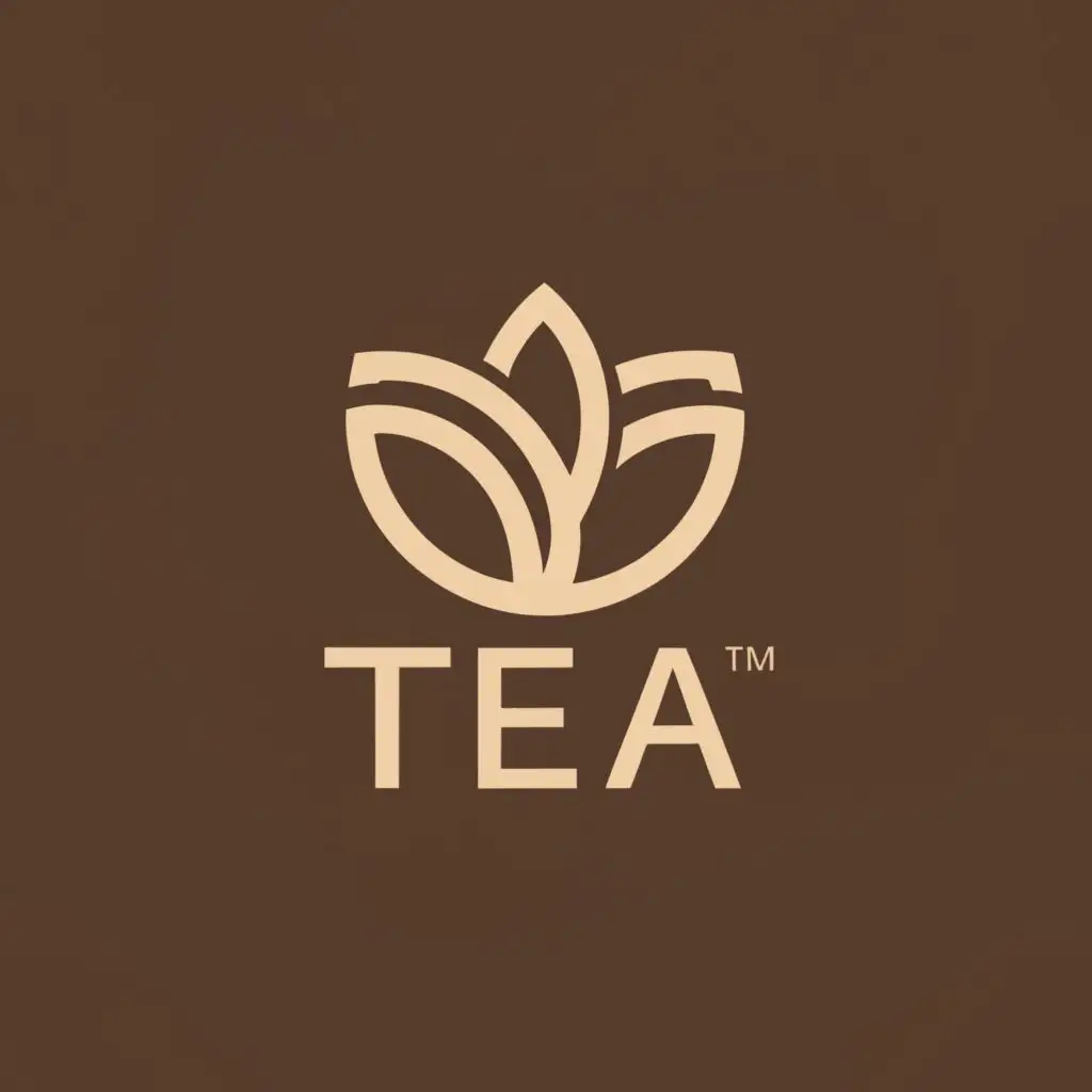 a logo design,with the text "tea", main symbol:tea leaf logo,Moderate,be used in Restaurant industry,clear background