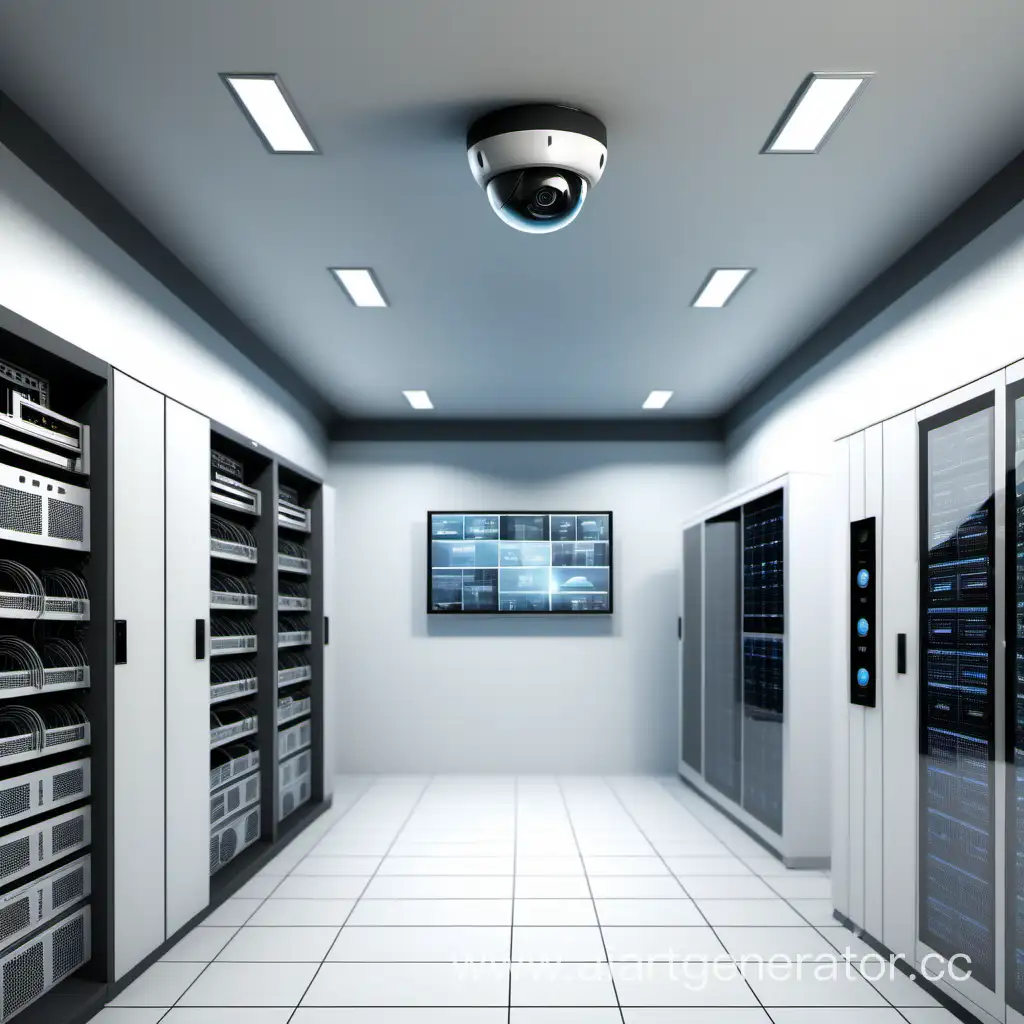 Technological-Control-Hub-Smart-Home-Server-Room-Surveillance
