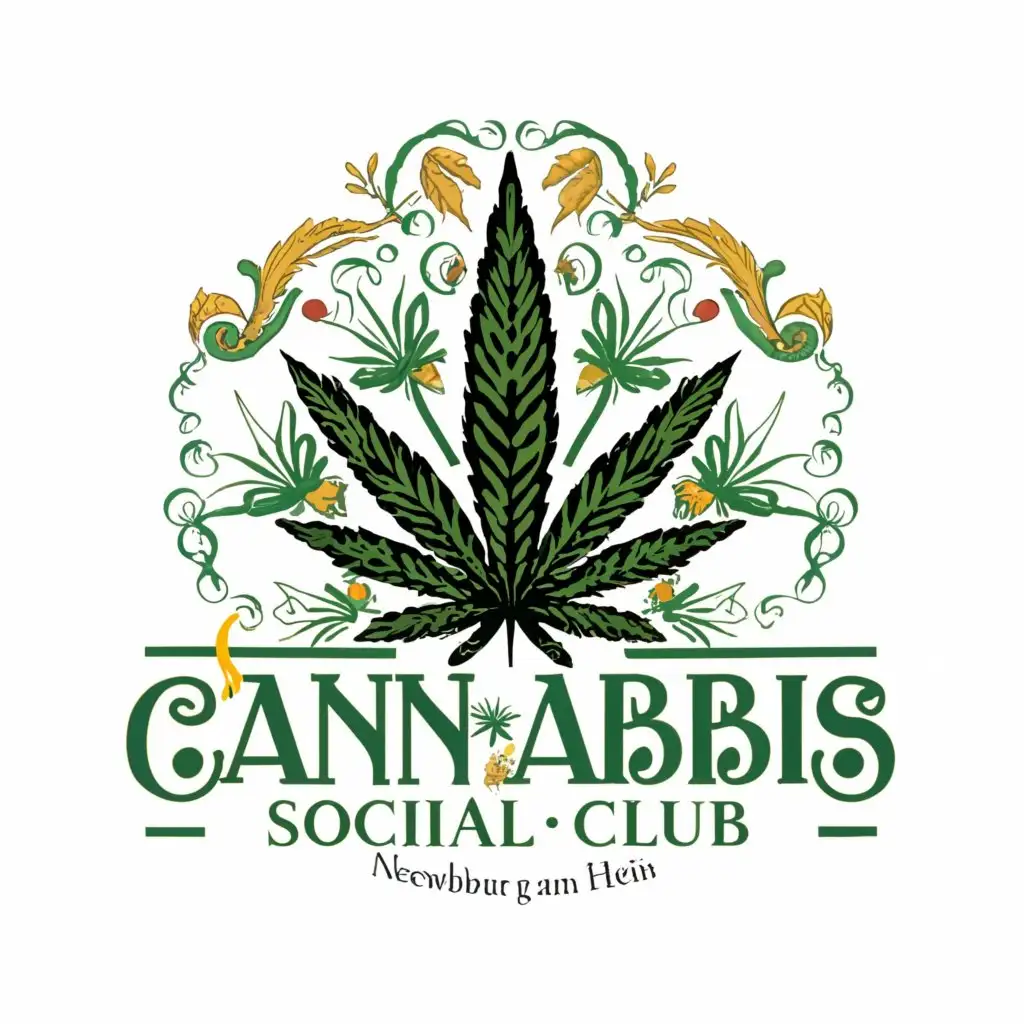 a logo design,with the text 'Cannabis Social Club - Neuenburg am Rhein e.V.' , main symbol:Cannabis raggae,Moderate,be used in cannbais lifestyle,clear background