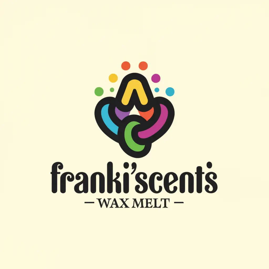 LOGO-Design-for-Frankiscents-Wax-Melt-Vibrant-Round-Melts-for-Retail-and-Home-Industry
